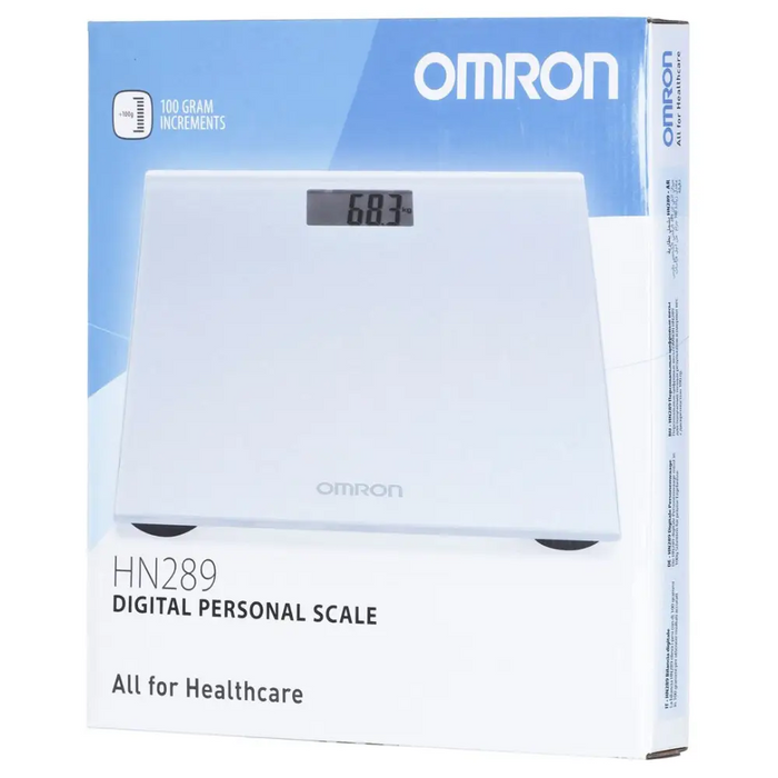 Omron HN-289-E Grey Electronic personal scale - Везни<<<За Здравето<<<Уреди за здраве и красота<<<TechMart