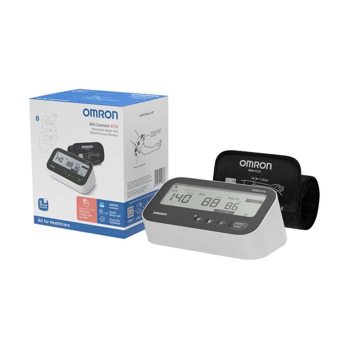 OMRON M4 Connect Afib Upper Arm Blood Pressure Monitor