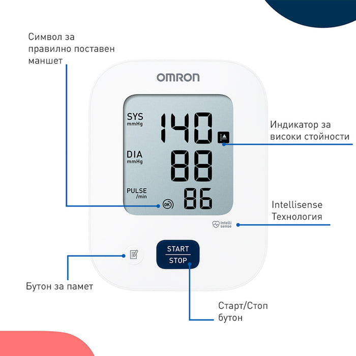 OMRON M2+ Upper Arm Blood Pressure Monitor