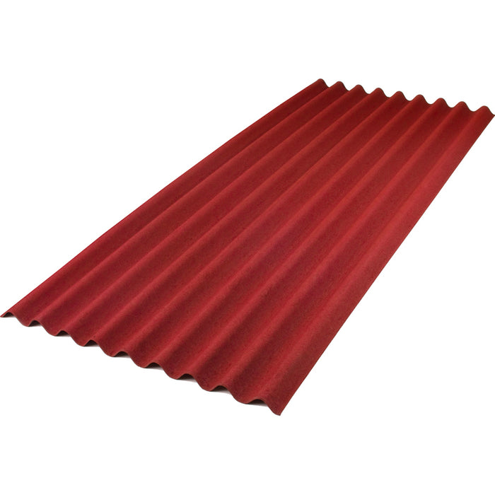 BITUMEN ROOFING SHEET RED ONDULINE BASE