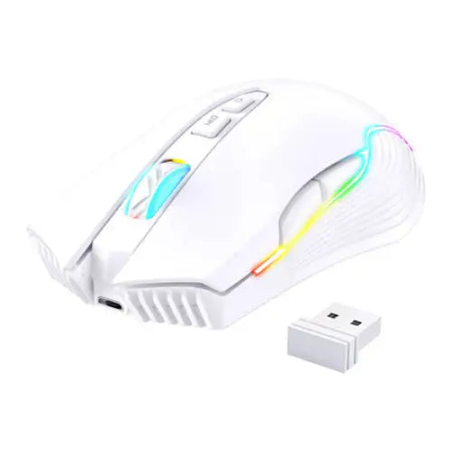 Onikuma CW905 White Wireless Gaming Mouse - Wireless<<<Mice<<<Gaming<<<InnproXML
