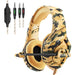 ONIKUMA K1-B Gaming headset (Yellow) - Wired<<<Headphones<<<Audio<<<InnproXML