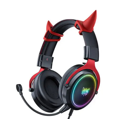 ONIKUMA X10 gaming headphones Black and red Demona pinks - Wired<<<Headphones<<<Audio<<<InnproXML