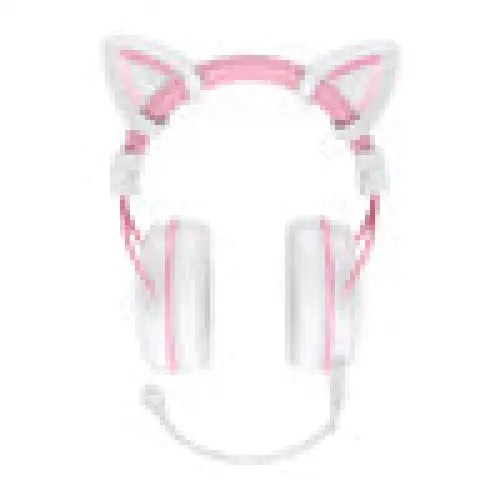 ONIKUMA X10 White/Pink/Cat Ears Gaming Headphones - Wired<<<Headphones<<<Audio<<<InnproXML