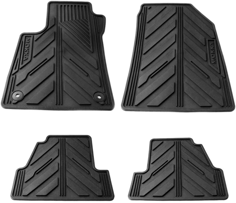 Rubber TPE Mats OEM Opel MOKKA A (J13) 2012 - 2019