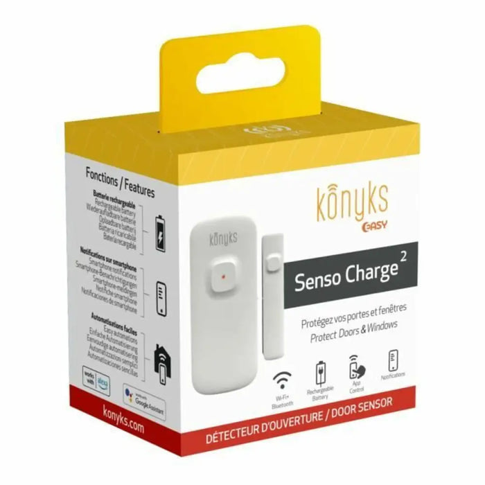 Open Doors and Windows Detector Konyks Senso Charge 2 Wi-Fi 2,4 GHz - Сигурност Удома<<<Дом Градина<<<BigBuy&&&Системи