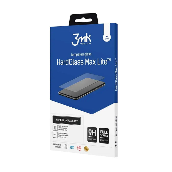 Oppo A17 - 3mk HardGlass Max Lite™ - Cell phone tempered glass<<<HurtelXML