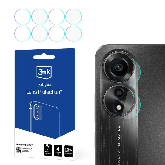 Oppo A78 4G - 3mk Lens Protection™ - Cell phone tempered glass<<<HurtelXML