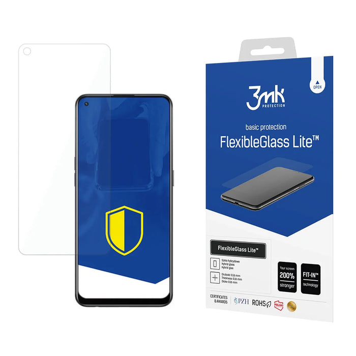 Oppo Reno 5 Lite - 3mk FlexibleGlass Lite™ - Cell phone tempered glass<<<HurtelXML