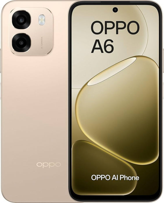 Smartphone Oppo A6 4G 6/256GB Aurora Gold