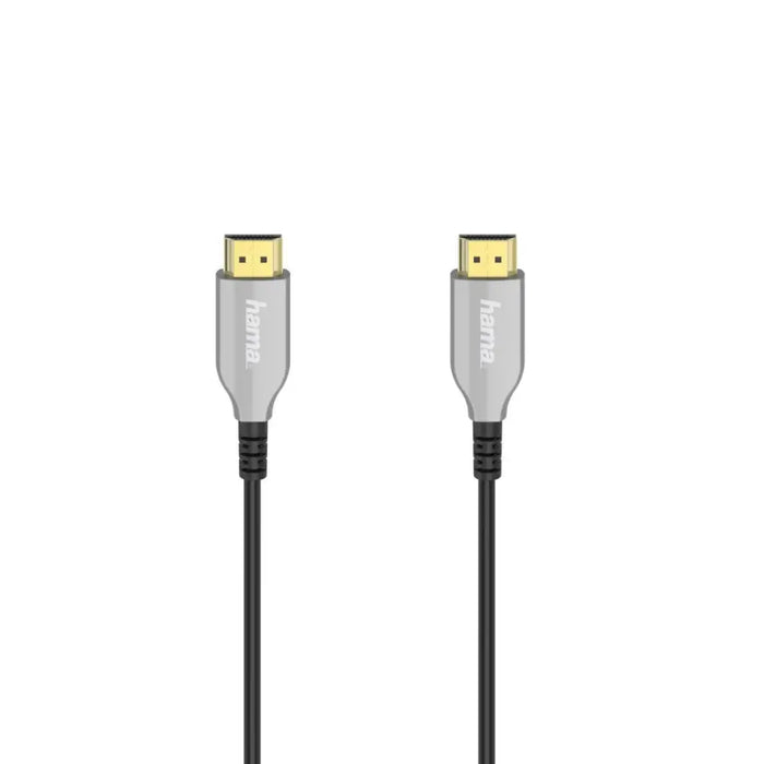 Optical active cable HAMA Optical HDMI male - HDMI male Ethernet 4K 10m Gold connectors Black - Видео