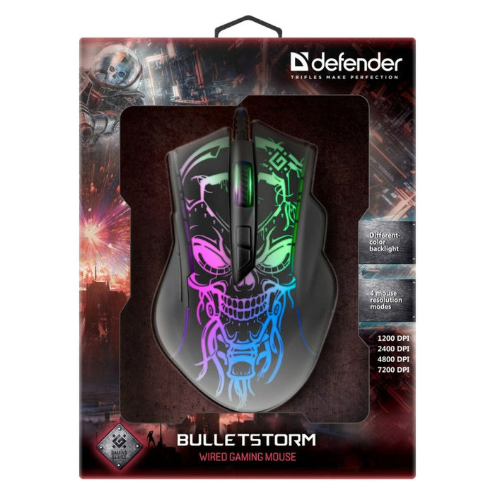 Optical mouse Defender BULLETSTORM GM-928 Black - Мишки & Mouse<<<Електроника Периферни и резервни части<<<Компютри|