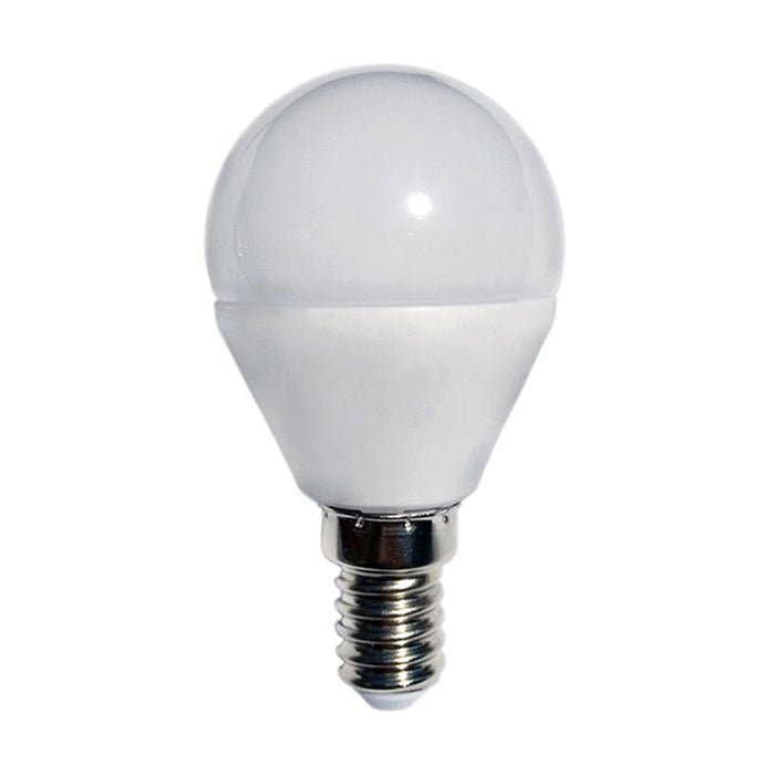 LED BULB E14 5.5W 2700K 450LM G45 BALL OPTONICA