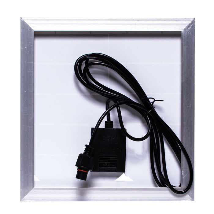 LED SOLAR FLOODLIGHT 6W 6000K 800LM IP65 OPTONICA