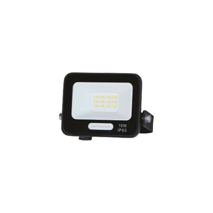 LED SPOTLIGHT 10W 4000K IP65 BLACK WITH CABLE 15CM OPTONICA