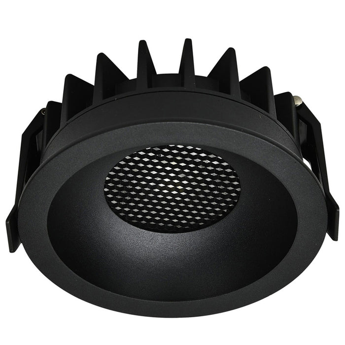 LED MOON COB 10W CCT ROUND BLACK OPTONICA BRIDGELUX