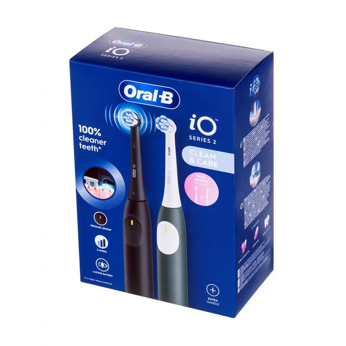 Oral-B iO SERIE 2 Night Black + Forest Green - Tooth brushesAGD-SDZ<<<Home Appliance - ProductsAGD<<<ActionPL