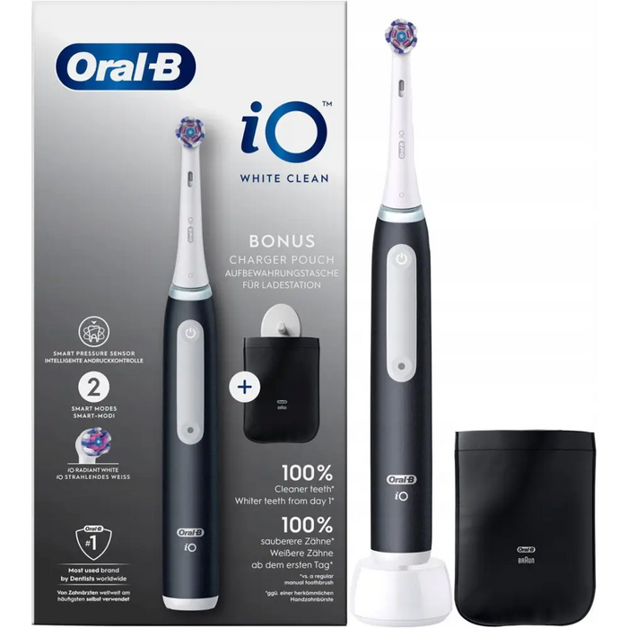 Oral-B toothbrush white and black + cover - Tooth brushesAGD-SDZ<<<Home Appliance - ProductsAGD<<<ActionPL