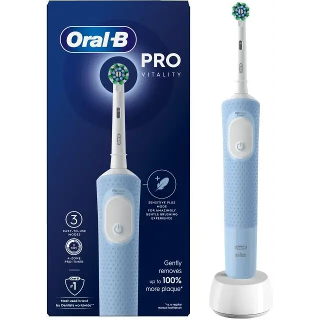 Oral-B Vitality Pro Adult Rotating toothbrush Violet - Tooth brushesAGD-SDZ<<<Home Appliance - ProductsAGD<<<ActionPL