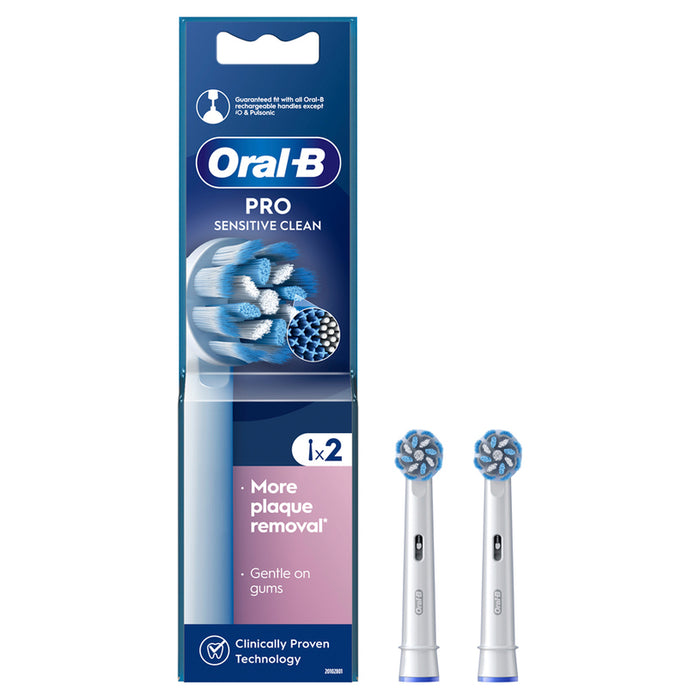 Set of tips ORAL B EB 60-2 SENS CLEAN