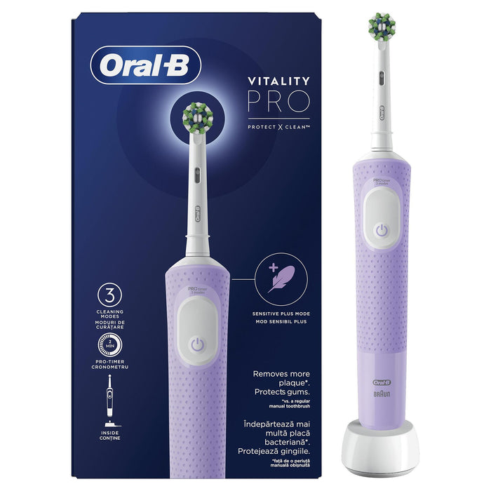 Electric toothbrush Oral B D103 PRO LILAC