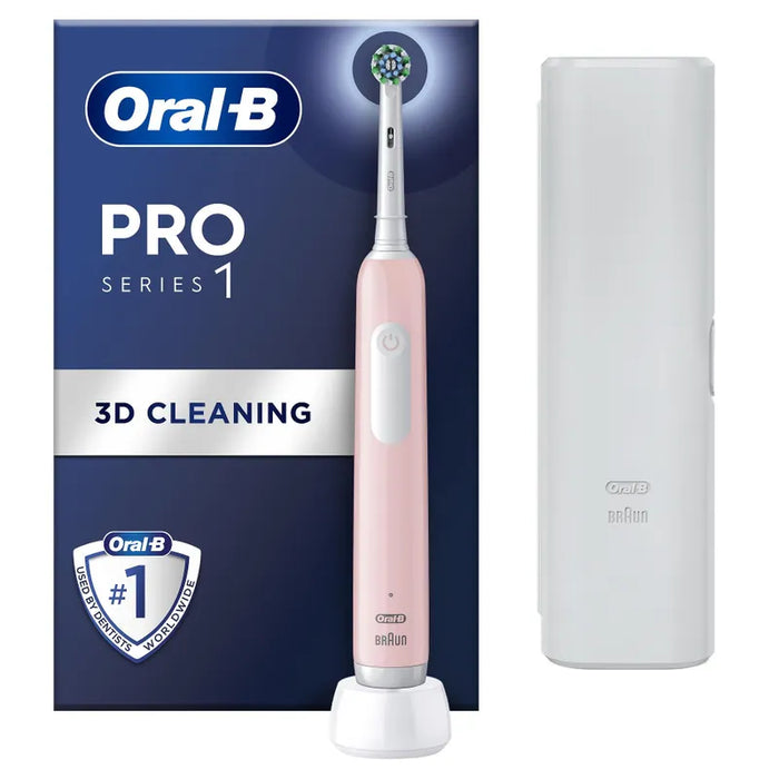 Electric toothbrush Oral B PRO 1 PINK + TC 6/8/6