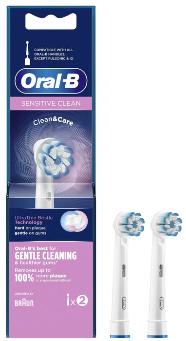 Set of tips ORAL B EB 60-2 SENS CLEAN
