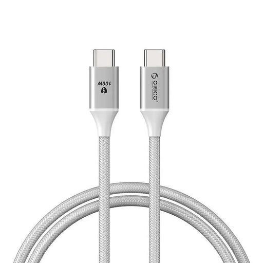 Orico 100W USB-C to USB-C charging cable (white) - USB-C to USB-C<<<USB cables<<<GSM Accessories<<<InnproXML