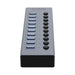 Orico BT2U3-10AB Hub 10x USB-A 3.0 with switches - gray - USB hubs<<<HurtelXML