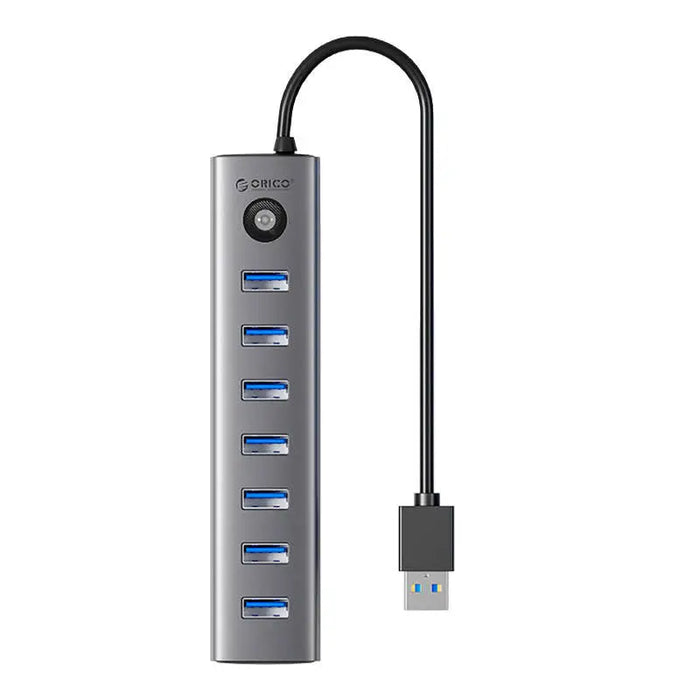 Orico CL7U USB-C to 7x USB 3.0 Hub Adapter (gray) - Hubs<<<IT Accessories<<<InnproXML