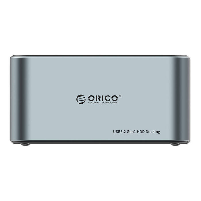Orico docking station for 2.5’’ / 3.5’’ HDD / SSD 5Gbps USB-C to USB-C/A with cloning function (black) - Docking