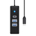 Orico Hub USB-C to 2x USB 3.0 + USB-C 5 Gbps 0.15m (Black) - Hubs<<<IT Accessories<<<InnproXML