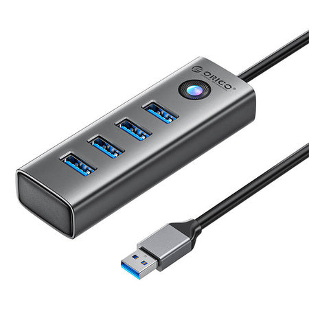 Orico PDD4U USB to 4x USB 3.0 Hub Adapter (gray) - Hubs<<<IT Accessories<<<InnproXML
