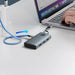 Orico PW11-6P USB-C Hub Docking Station 3x USB-A 3.0 + 1x USB-C 2.0 + 1x HDMI - Gray - USB hubs<<<HurtelXML