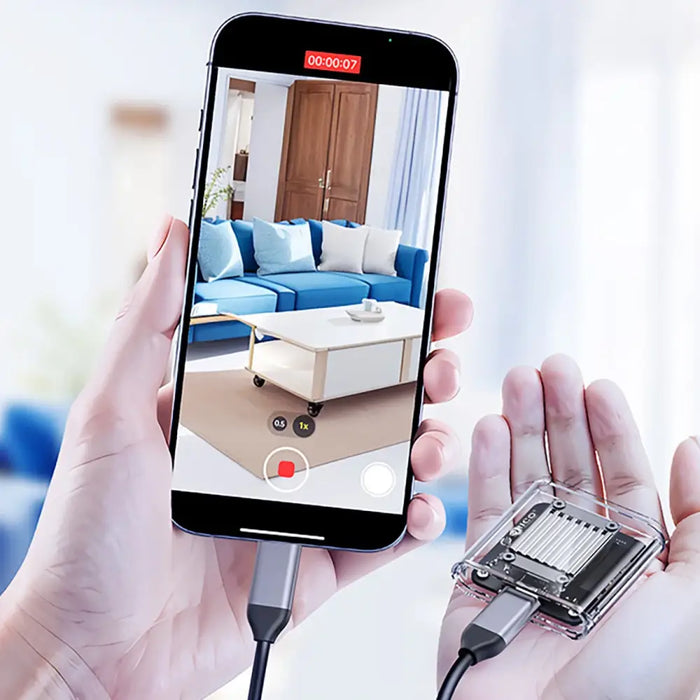 Orico TC20-M2-10G M.2 NVME USB-C 3.2 Disk Caddy - Transparent - Disk adapters<<<HurtelXML