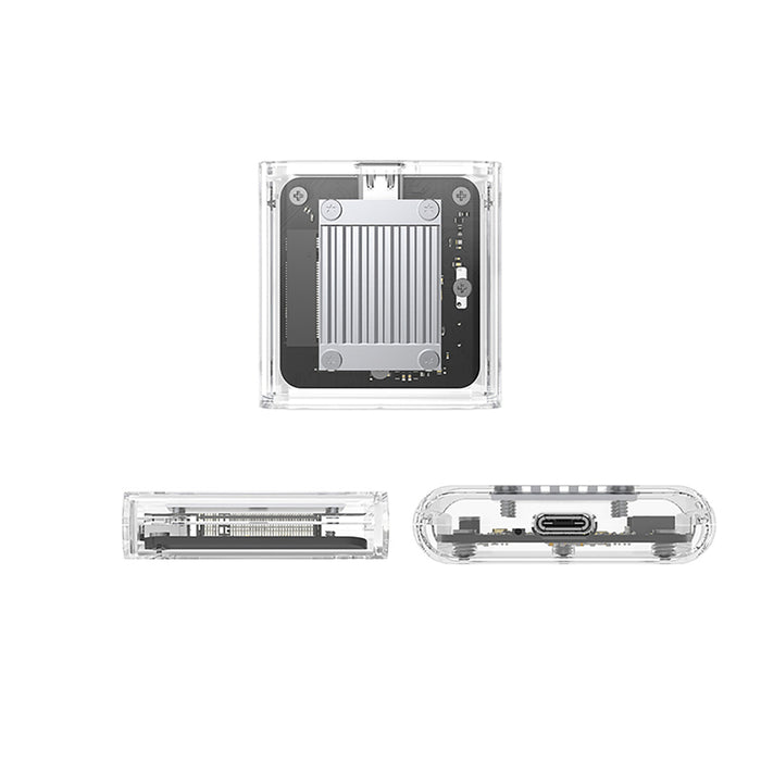 Orico TC20-M2-10G M.2 NVME USB-C 3.2 Disk Caddy - Transparent