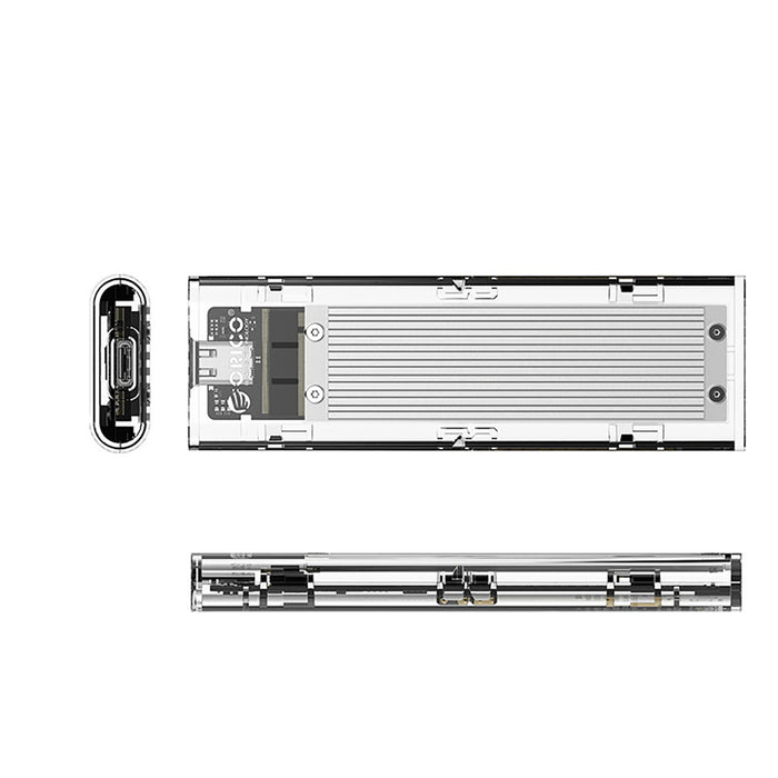 Orico TCM2-C3 M.2 NVME to USB-C 10Gb/s Disk Drive - Gray