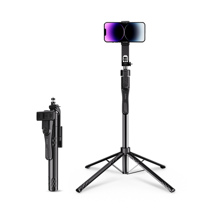 Selfie stick Orico SPN185 1/4" tripod for phone camera with 360 degree rotation Bluetooth 5.2 - black