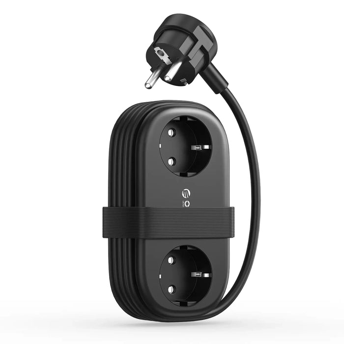 Orico AP3 65W GaN 6in1 Power Strip 2x AC + 2x USB-A + 2x USB-C - Black