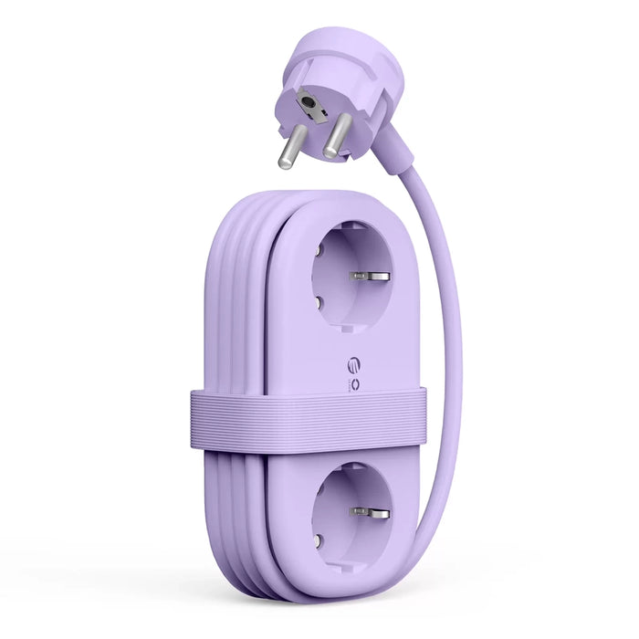 Orico AP3 65W GaN 6in1 Power Strip 2x AC + 2x USB-A + 2x USB-C - Purple