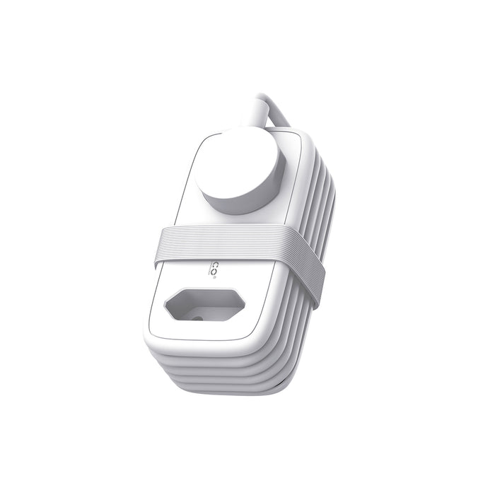 Orico AP3 65W GaN 6in1 Power Strip 2x AC + 2x USB-A + 2x USB-C - White
