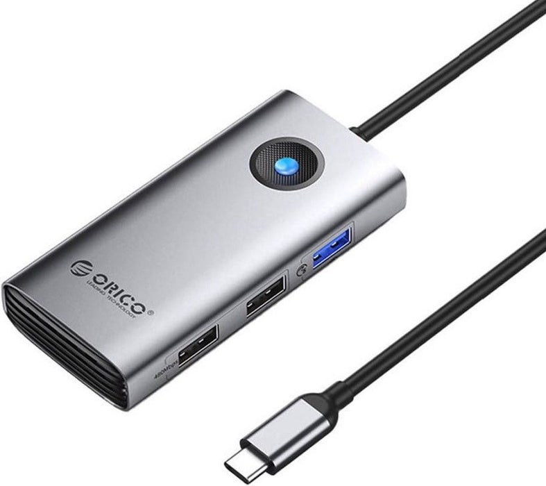 Orico docking station - PW11-5P-GY-EP, 5 ports, USB-C, gray
