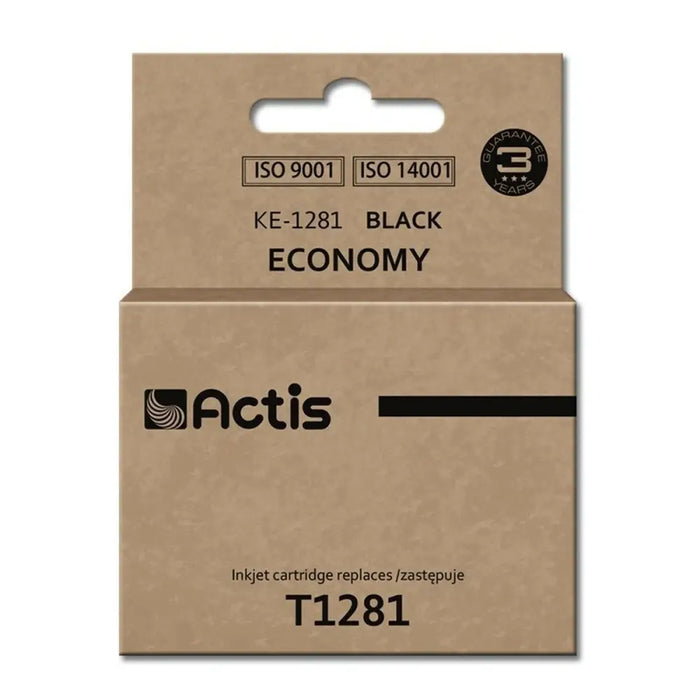 Original Ink Cartridge Actis KE-1281 Black - Оригинални Касети с Мастило<<<Електроника Периферни и резервни