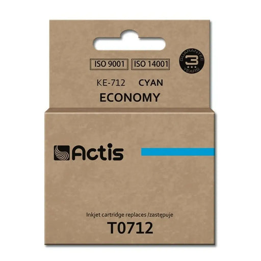 Original Ink Cartridge Actis KE-712 Cyan - Оригинални Касети с Мастило<<<Електроника Периферни и резервни