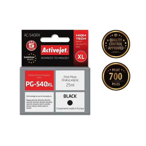Original Ink Cartridge Activejet AC-540RX Black - Оригинални Касети с Мастило<<<Електроника Периферни и резервни