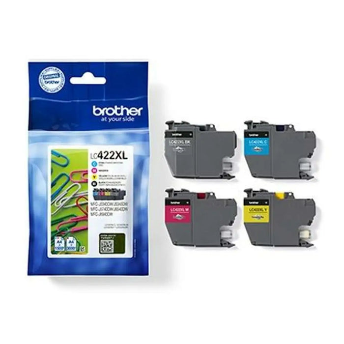 Original Ink Cartridge Brother LC422XL Black/Cyan/Magenta/Yellow (4 Units) - Електроника Периферни и резервни