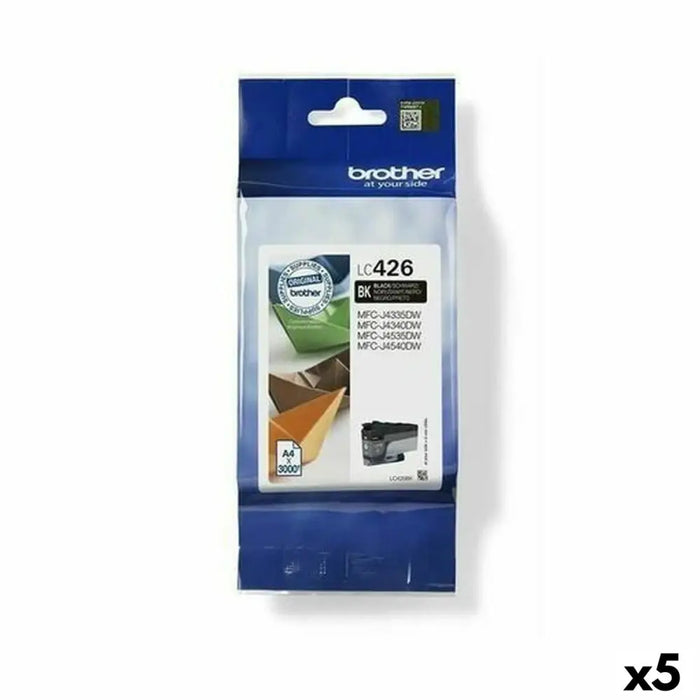 Original Ink Cartridge Brother LC426 Black (5 Units) - Електроника Периферни и резервни части<<<Компютри|