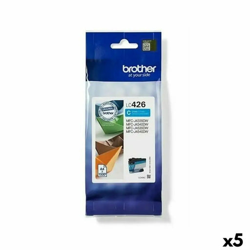 Original Ink Cartridge Brother LC426 Cyan (5 Units) - Електроника Периферни и резервни части<<<Компютри|