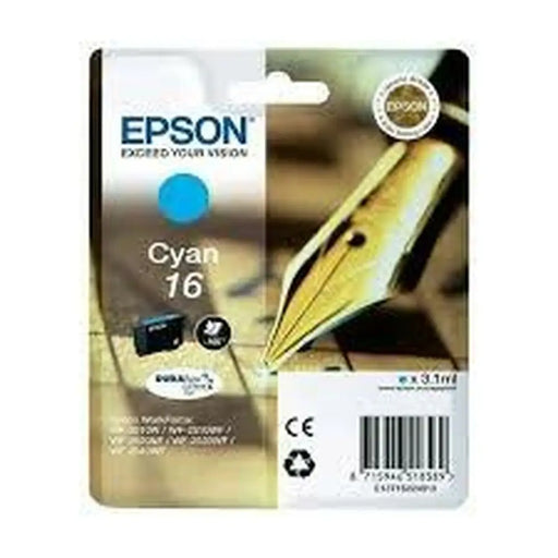 Original Ink Cartridge Epson 16 Cyan (10 Units) - Електроника Периферни и резервни части<<<Компютри|