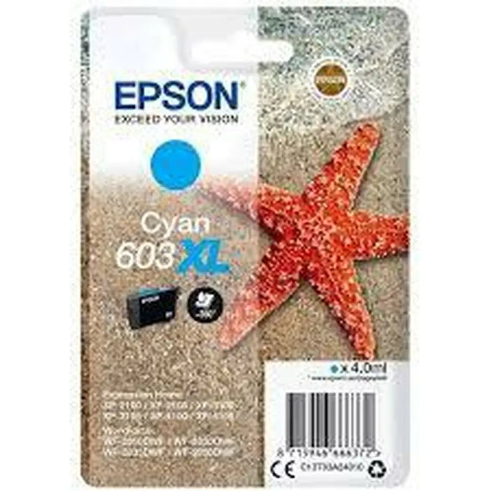 Original Ink Cartridge Epson 603 XL Cyan (10 Units) - Електроника Периферни и резервни части<<<Компютри|